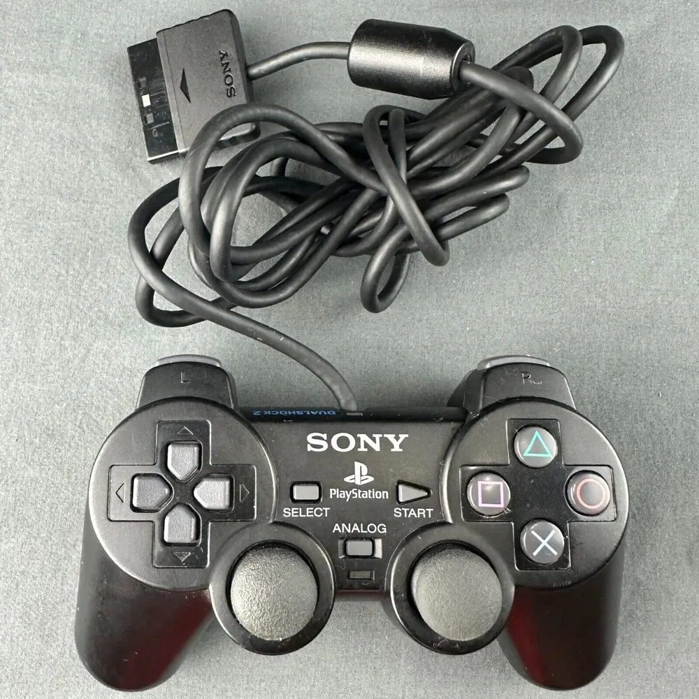 Genuine Sony PlayStation 2 PS1 PS2 Analog Controller DualShock 2 Wired SCPH10010